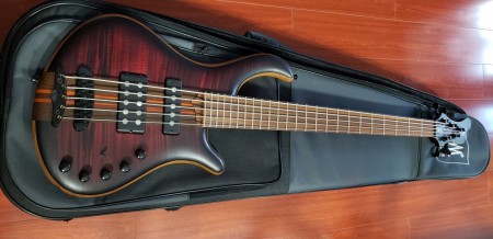 Patriot 5 Tank Dirty Red Burst And Protecting Case